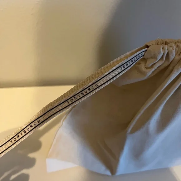 Tory Burch Tan Mini Bag with Structured Shape and Top Handle - Picture 9 of 9